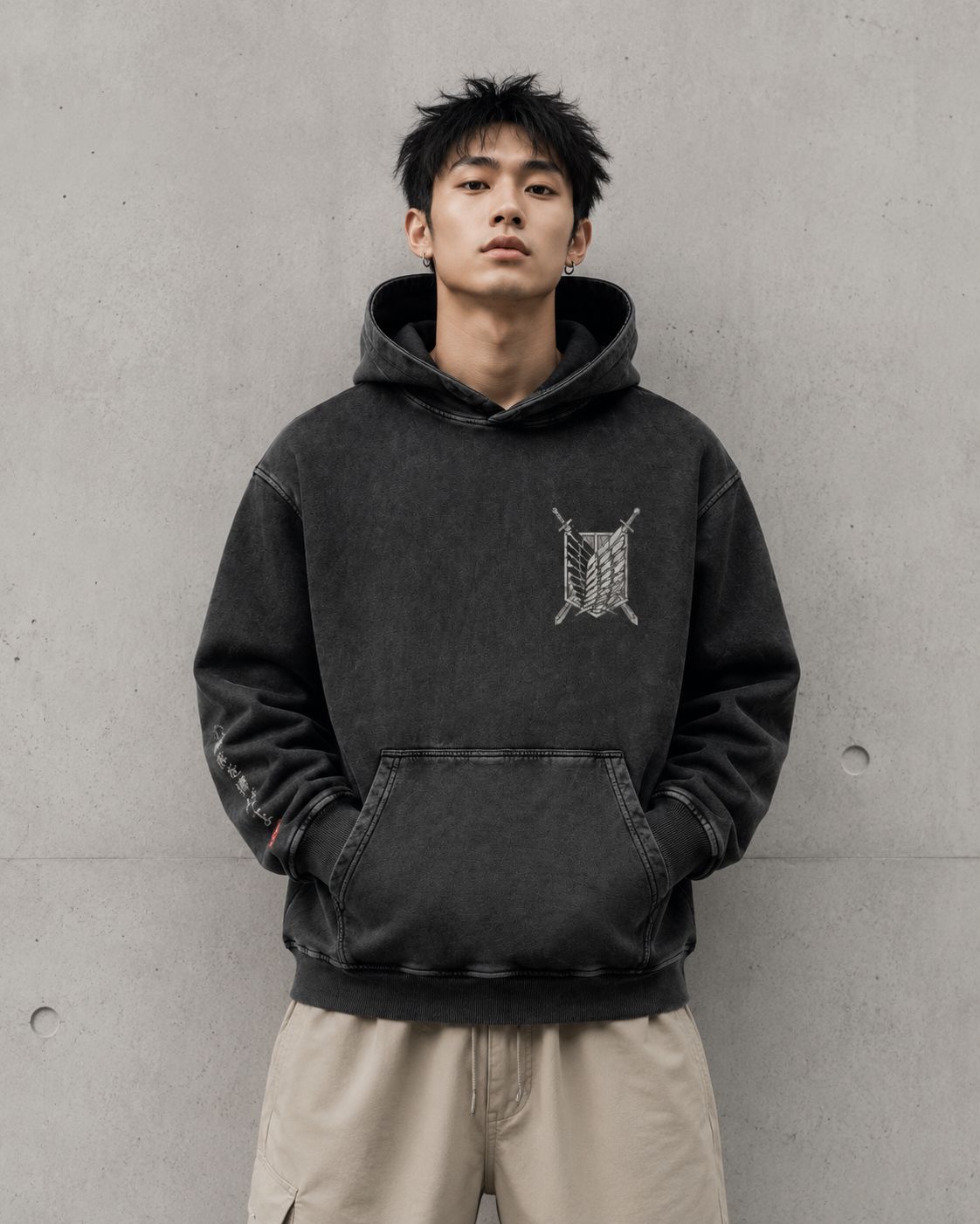 Dedicate Your Heart Heavyweight Washed Hoodie