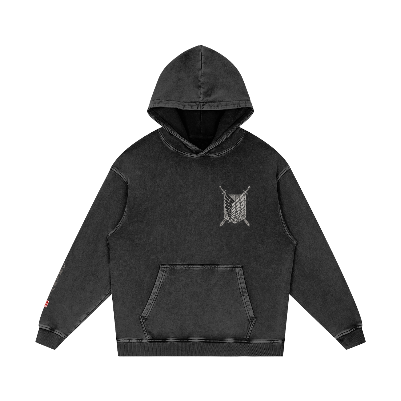 Dedicate Your Heart Heavyweight Washed Hoodie