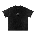 Divine General of Adaptation — Snow-Washed Oversized Tee
