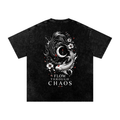 Flow Through Chaos Washed Oversized Tee