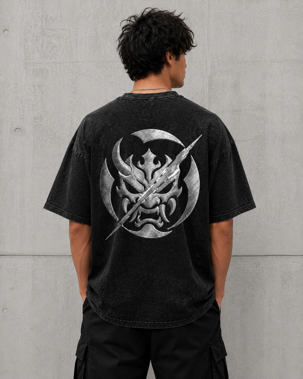 Oni Eclipse Washed Oversized Tee