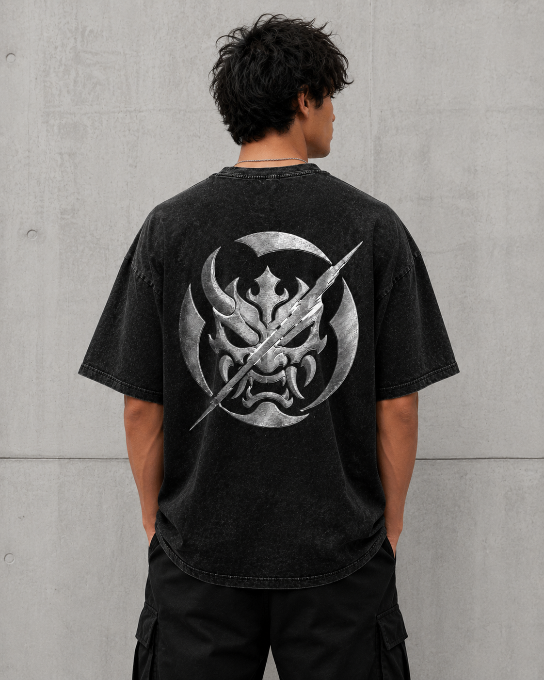 Oni Eclipse Washed Oversized Tee