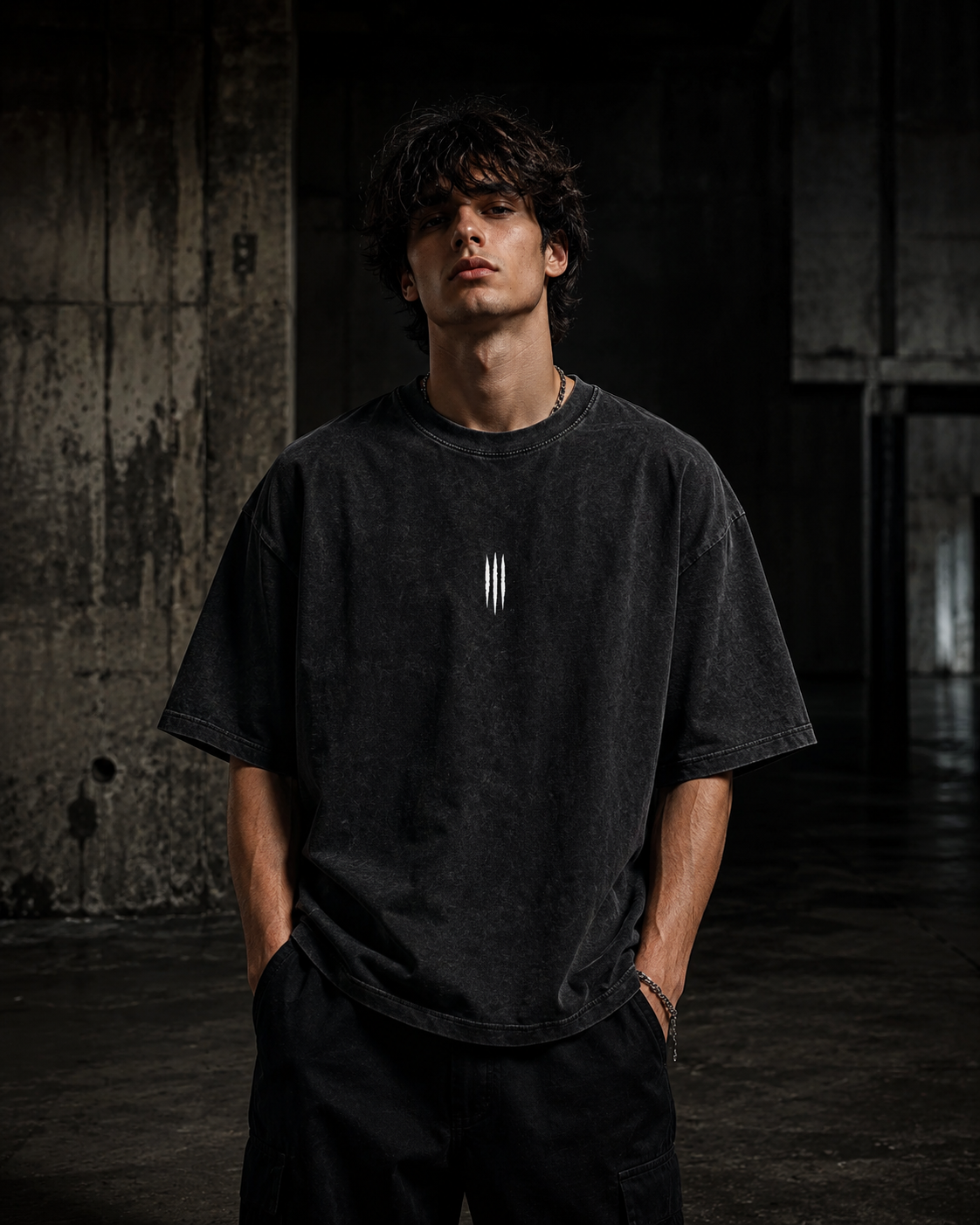 Why Not Me? — Washed Oversized Graphic Tee