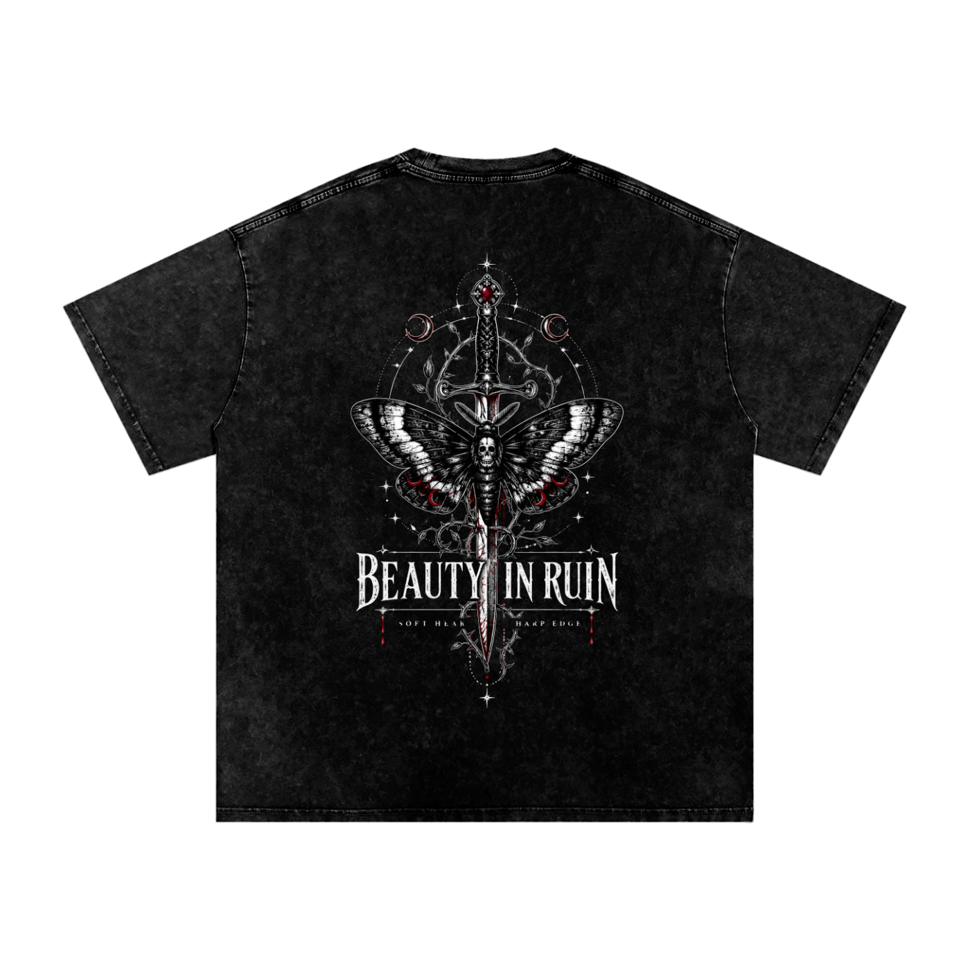 Beauty in Ruin Washed Oversized Tee