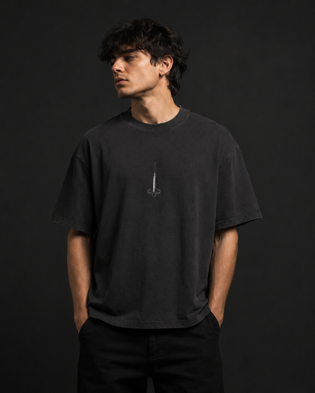 The First Step — Heavyweight Vintage Wash Tee