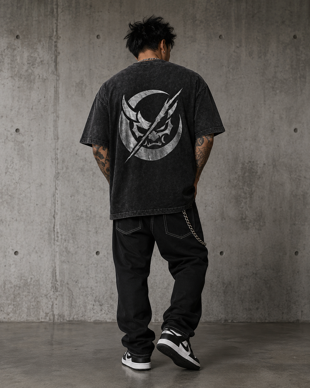 Oni Strike Washed Oversized Tee