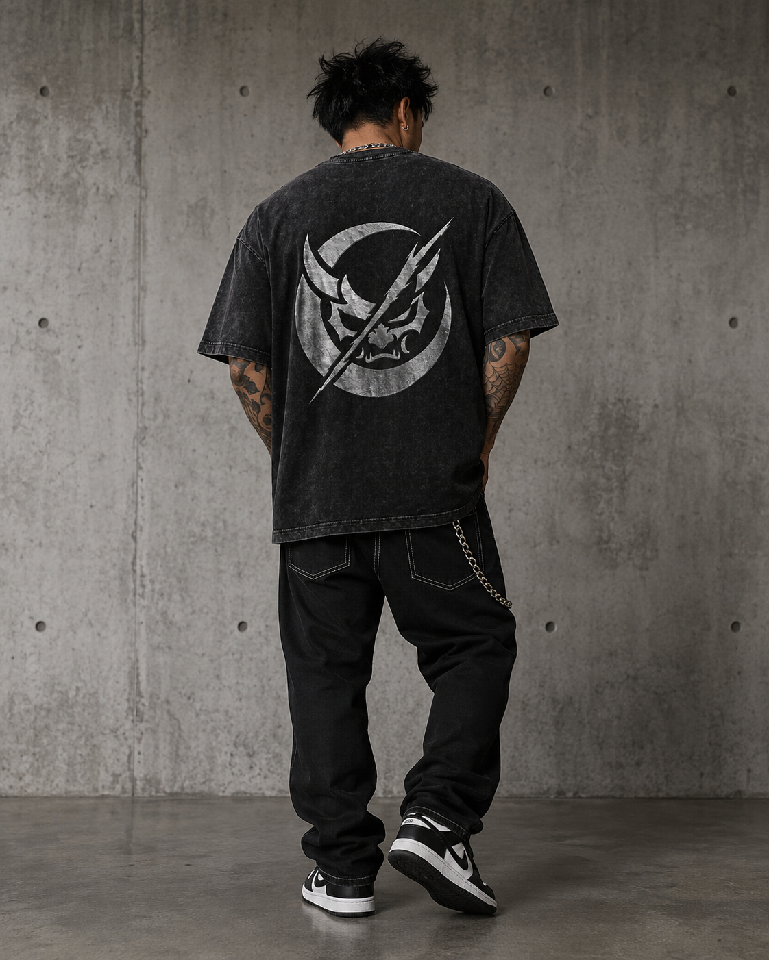 Oni Strike Washed Oversized Tee