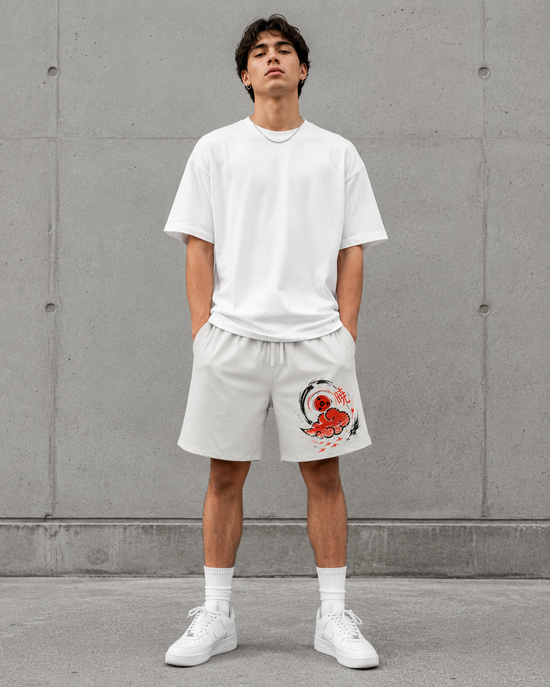 Crimson Eclipse Performance Shorts
